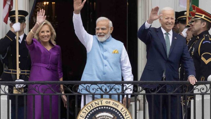 Biden, Modi’yi Beyaz Saray’da ağırladı