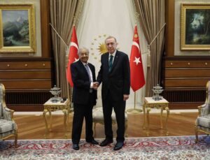 Cumhurbaşkanı Erdoğan, Malezya eski Başbakanı Muhammed’i kabul etti