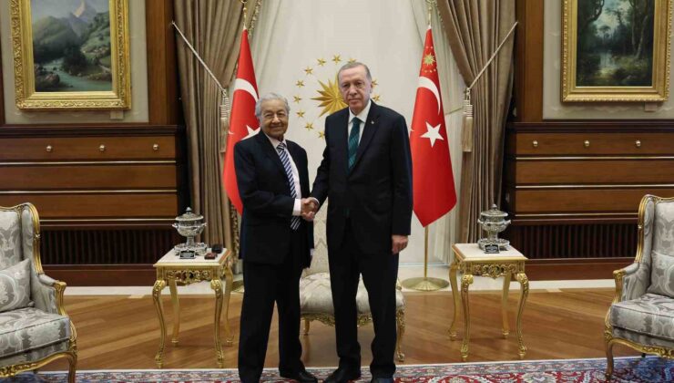 Cumhurbaşkanı Erdoğan, Malezya eski Başbakanı Muhammed’i kabul etti