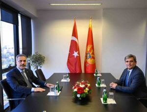 Dışişleri Bakanı Fidan, Karadağ Başbakan Yardımcısı İbrahimoviç ile görüştü