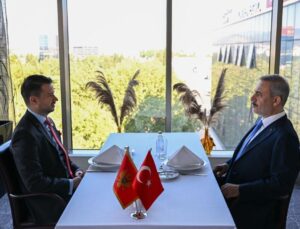 Dışişleri Bakanı Fidan, Karadağ Cumhurbaşkanı Miltovic’le görüştü