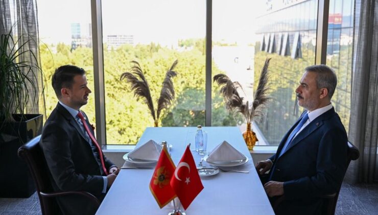Dışişleri Bakanı Fidan, Karadağ Cumhurbaşkanı Miltovic’le görüştü