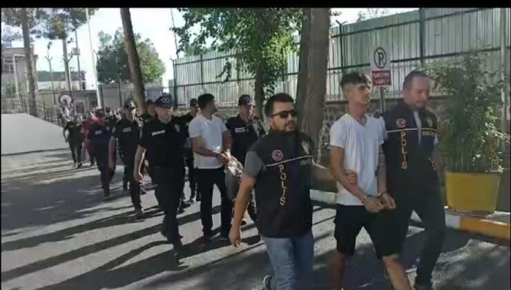 Diyarbakır’da suç makinelerine ‘eksen operasyonu’ ile şafak operasyonu: 15 gözaltı