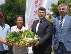 Edirne’de örtü altı tarımla üretilen ürünler İstanbul pazarında alıcı bulacak