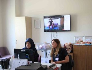 Elazığ’da gebe okulu uzaktan eğitim programı sürüyor