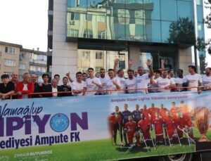 Gebze Belediyesi Ampute Futbol Takımı Süper Lig’e yükseldi
