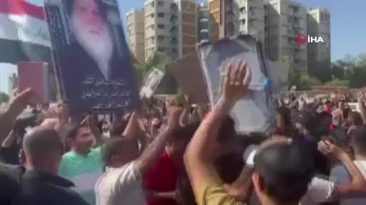 İsveç’te Kur’an-ı Kerim’e yönelik saldırı Bağdat’ta ikinci kez protesto edildi