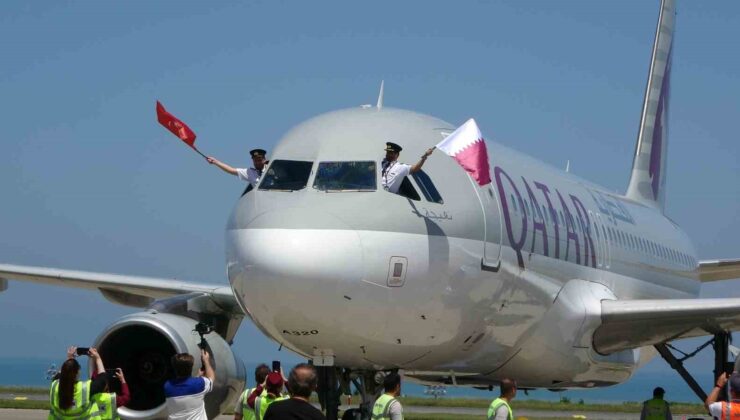 Katar Hava Yolları Doha’dan Trabzon’a direk uçak seferleri başlattı