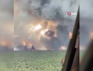 Kazakistan’da orman yangını: 3 kişi öldü, 30 bin hektar alan kül oldu