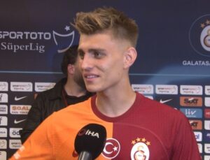 Kazımcan Karataş: “Galatasaray’ın bir oyuncusu olarak sahaya çıkmak inanılmaz bir şey”
