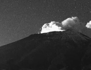 Popocatepetl Yanardağı’nda 3 yeni patlama