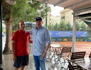 Prof. Dr. Ayhan Kızıl T400 Masters Tenis Turnuvası’nda 6. yıl heyecanı