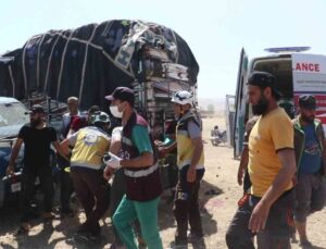 Rusya, Suriye’de sebze pazarını hedef aldı: 9 ölü