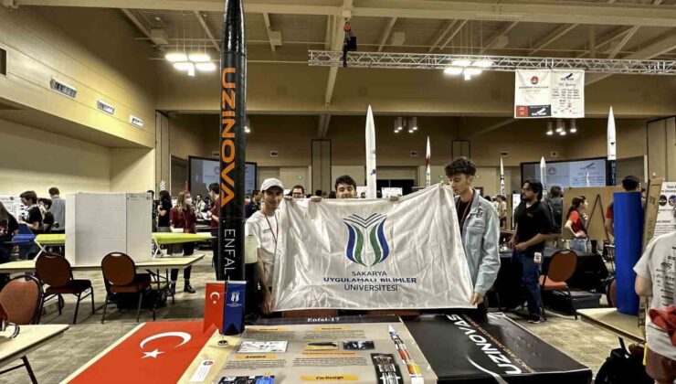 SUBÜ’nün roket takımı ABD’de yarıştı