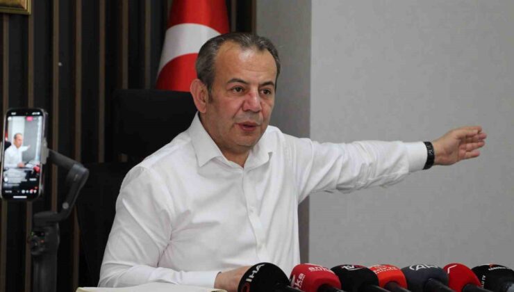 Tanju Özcan: “Koltuktan kalkmak istemeyen Kılıçdaroğlu’nu Atatürk’ün koltuğundan kaldırmak için yürüyorum”