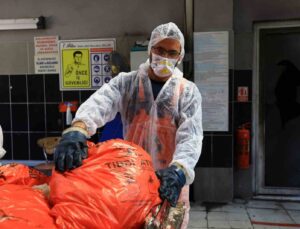 Tıbbi atıklar Büyükşehir tesisinde bertaraf ediyor