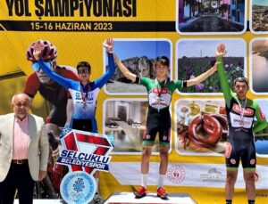 Torku Şekersporlu pedallardan üç şampiyonluk