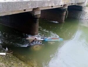 Traktörle sulama kanalına düşen genç hayatını kaybetti