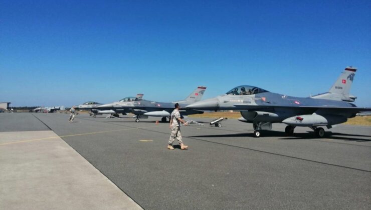 Türk F-16’ları NATO tatbikatı için Almanya’da