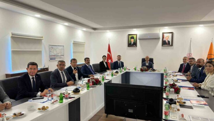Ulaştırma Bakanı Uraloğlu’dan Başkan Özcan’a ziyaret