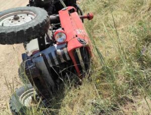 Yozgat’ta traktörün devrilmesi sonucu bir kişi öldü