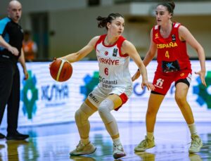 18 Yaş Altı Kız Basketbol Milli Takımı, İspanya’ya mağlup oldu