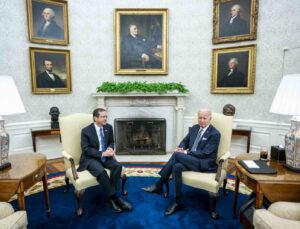 ABD Başkanı Biden, İsrail Cumhurbaşkanı Herzog’u Beyaz Saray’da ağırladı