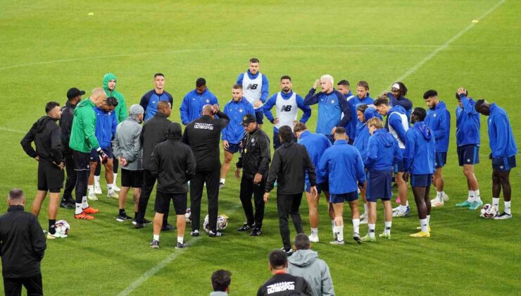 Adana Demirspor, CRF Cluj maçı hazırlıklarını tamamladı