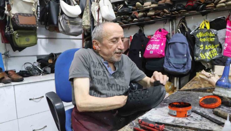 Ayakkabı tamircilerinde yoğunluk