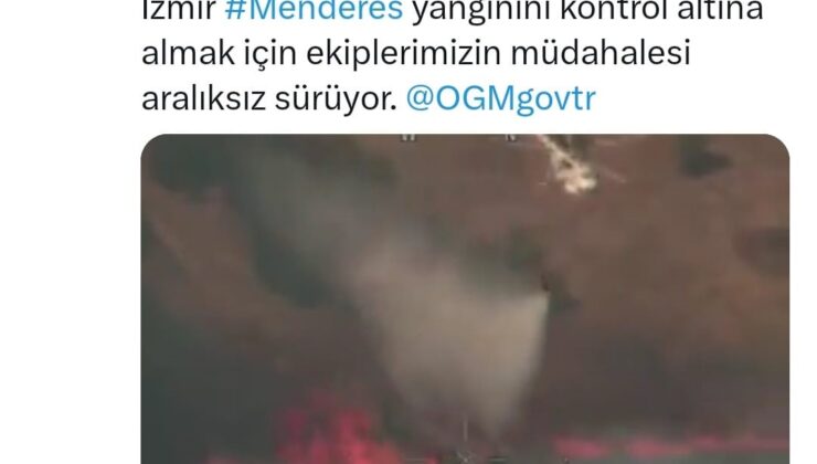 Bakan Yumaklı’dan İzmir’deki yangınlarla ilgili açıklama