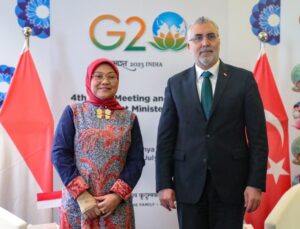 Çalışma ve Sosyal Güvenlik Bakanı Işıkhan, G20 Toplantısı’nda görüşmeler gerçekleştirdi