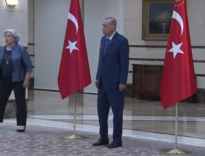 Cumhurbaşkanı Erdoğan, Cezayir Büyükelçisi Belani’yi kabul etti