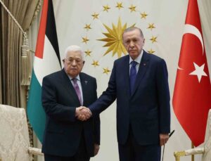 Cumhurbaşkanı Erdoğan, Filistin Devlet Başkanı Abbas ve Hamas Siyasi Büro Başkanı Heniyye ile görüştü
