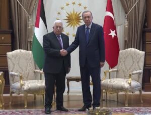 Cumhurbaşkanı Erdoğan Filistin Devlet Başkanı Mahmud Abbas ve Hamas Lideri İsmail Haniyye’yi kabul etti