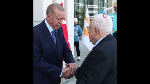 Cumhurbaşkanı Erdoğan Filistin Devlet Başkanı Mahmud Abbas ve Hamas Lideri İsmail Haniyye’yi kabul etti