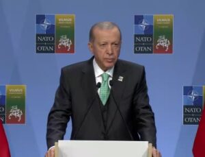 Cumhurbaşkanı Erdoğan: “İsveç’in NATO üyeliğine giden süreci 7 maddelik yol haritasını Türkiye’ye sunmasıyla başlayacak”