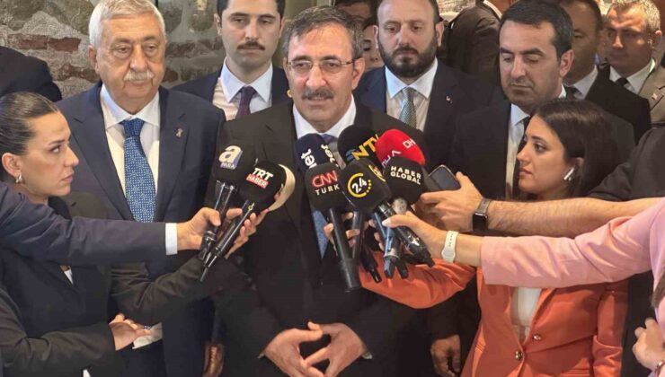 Cumhurbaşkanı Yardımcısı Cevdet Yılmaz’ın iş dünyası ile toplantısı sona erdi