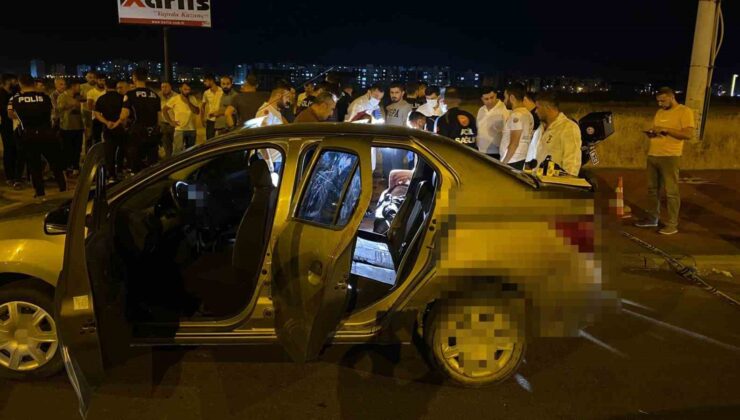 Diyarbakır’da bıçaklanan şahıs kiralık otomobilde ölü bulundu