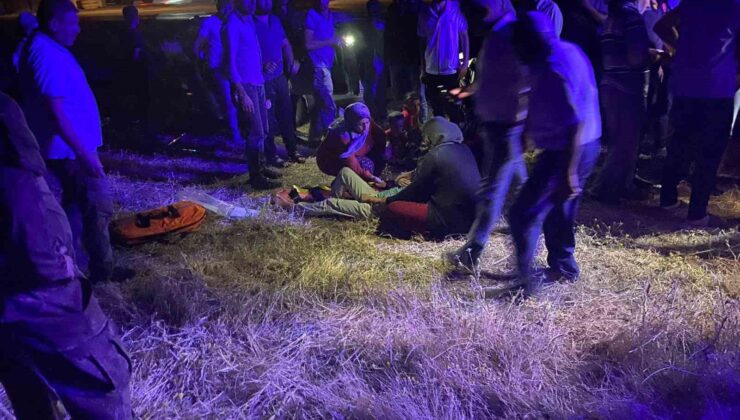 Diyarbakır’da taziye dönüşü kaza: 2’si çocuk, 1’i ağır 6 yaralı