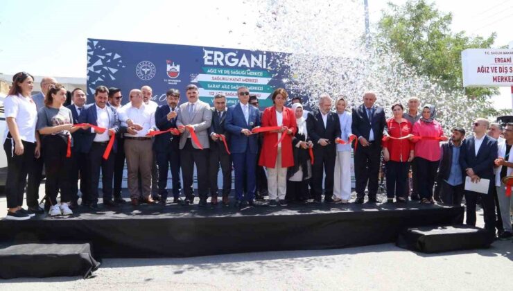 Ergani’de 5 sağlık merkezi hizmete açıldı