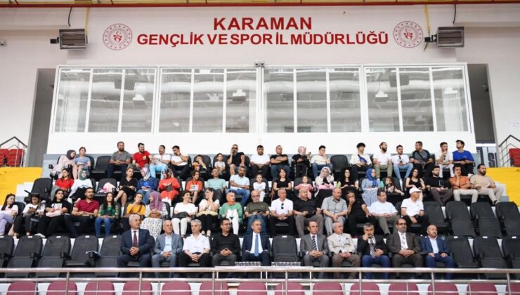 Karaman’da GSB spor okulları açılış töreni