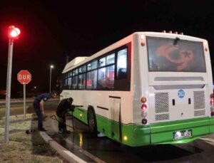 Kayseri’de halk otobüsünü kaçıran zihinsel engelli genç, ekipleri harekete geçirdi