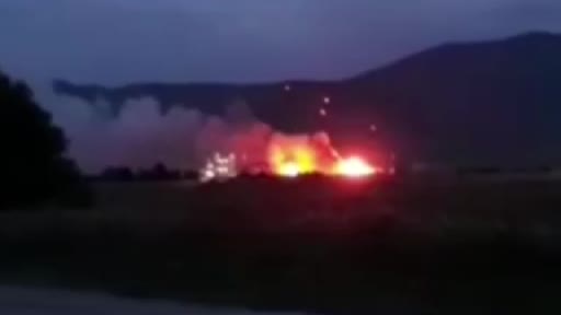 Kırım’da askeri üste yangın: 2 bin kişi tahliye edildi