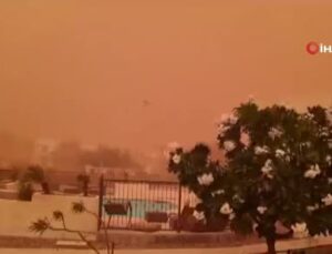 Meksika’da kum fırtınası: 3 şehirde elektrik kesildi