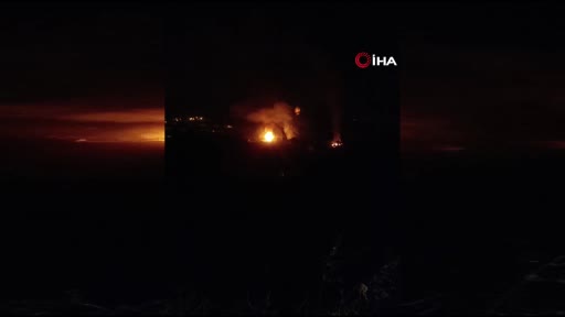 Osmangazi’de televizyon ve radyo vericilerinin bulunduğu kırsal alanda orman yangını