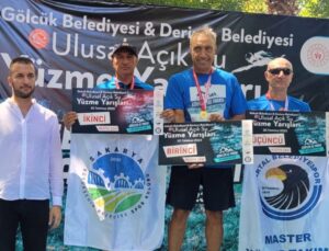 Sakarya Büyükşehirli yüzücü Çalkan’dan Körfez yarışlarında ikincilik