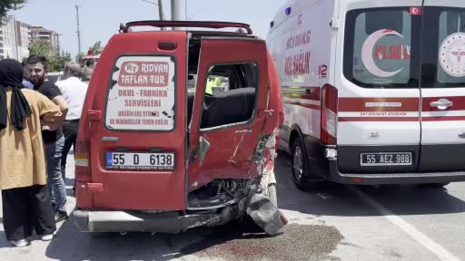 Samsun’da zincirleme kaza: 8 yaralı