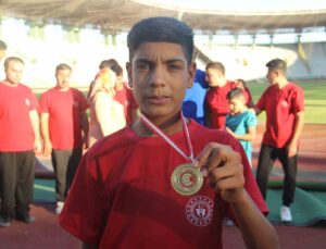 Şanlıurfalı görme engelli sporcu Türkiye şampiyonu oldu