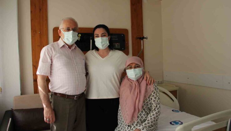 Siroz hastası anne hayata kızının karaciğeri ile tutundu