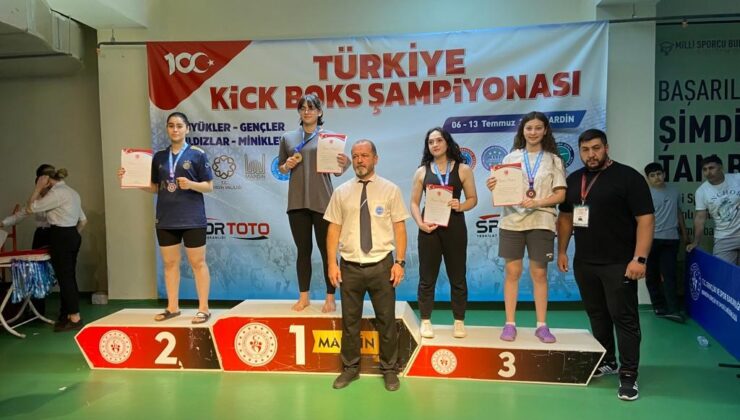 Sivas, Türkiye Kick Boks Şampiyonasına damga vurdu